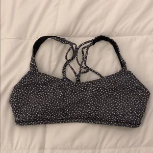 Lulu Lemon Patterned Sports Bra